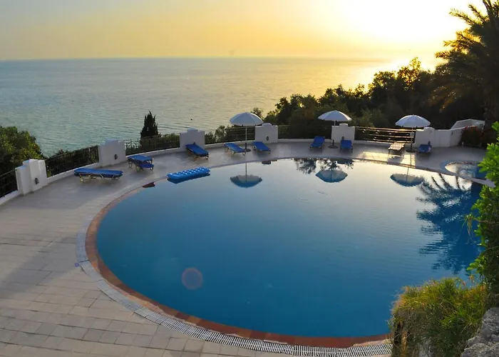 Maria With Pool And Panorama View - Agios Gordios