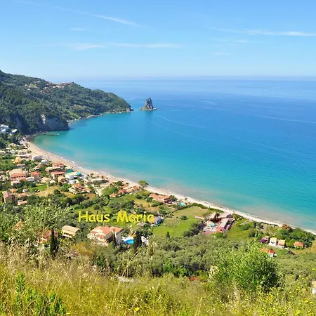 Maria With Pool And Panorama View - Agios Gordios * Agios Gordios (Corfu)