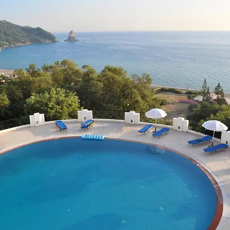 Maria With Pool And Panorama View - Agios Gordios *