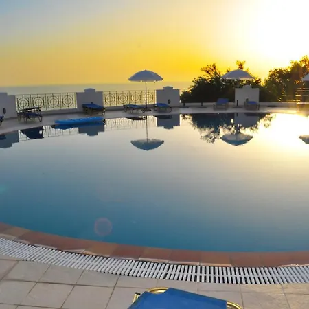 Maria With Pool And Panorama View - Agios Gordios Appartement