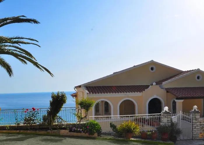 Maria With Pool And Panorama View - Agios Gordios