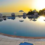 Maria With Pool And Panorama View - Agios Gordios Apartment